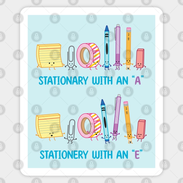 Stationery with an "E" | by queenie's cards Sticker by queenie's cards